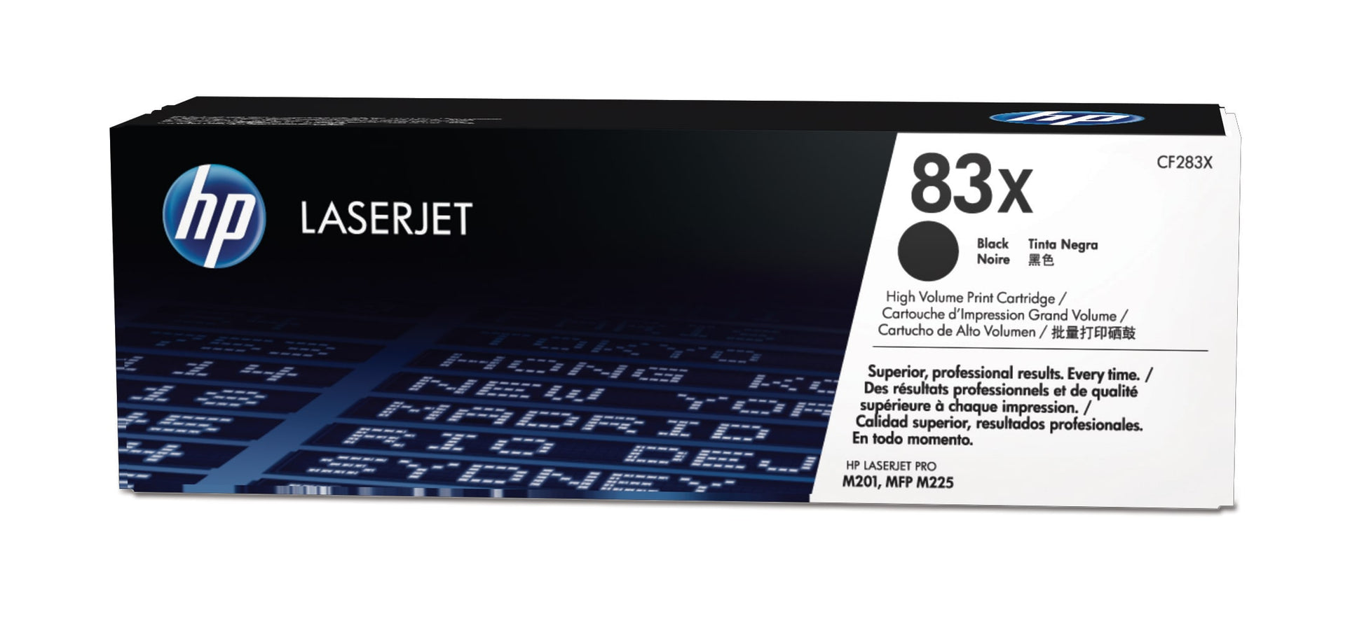 Toner hp 83x negro alto rendimiento