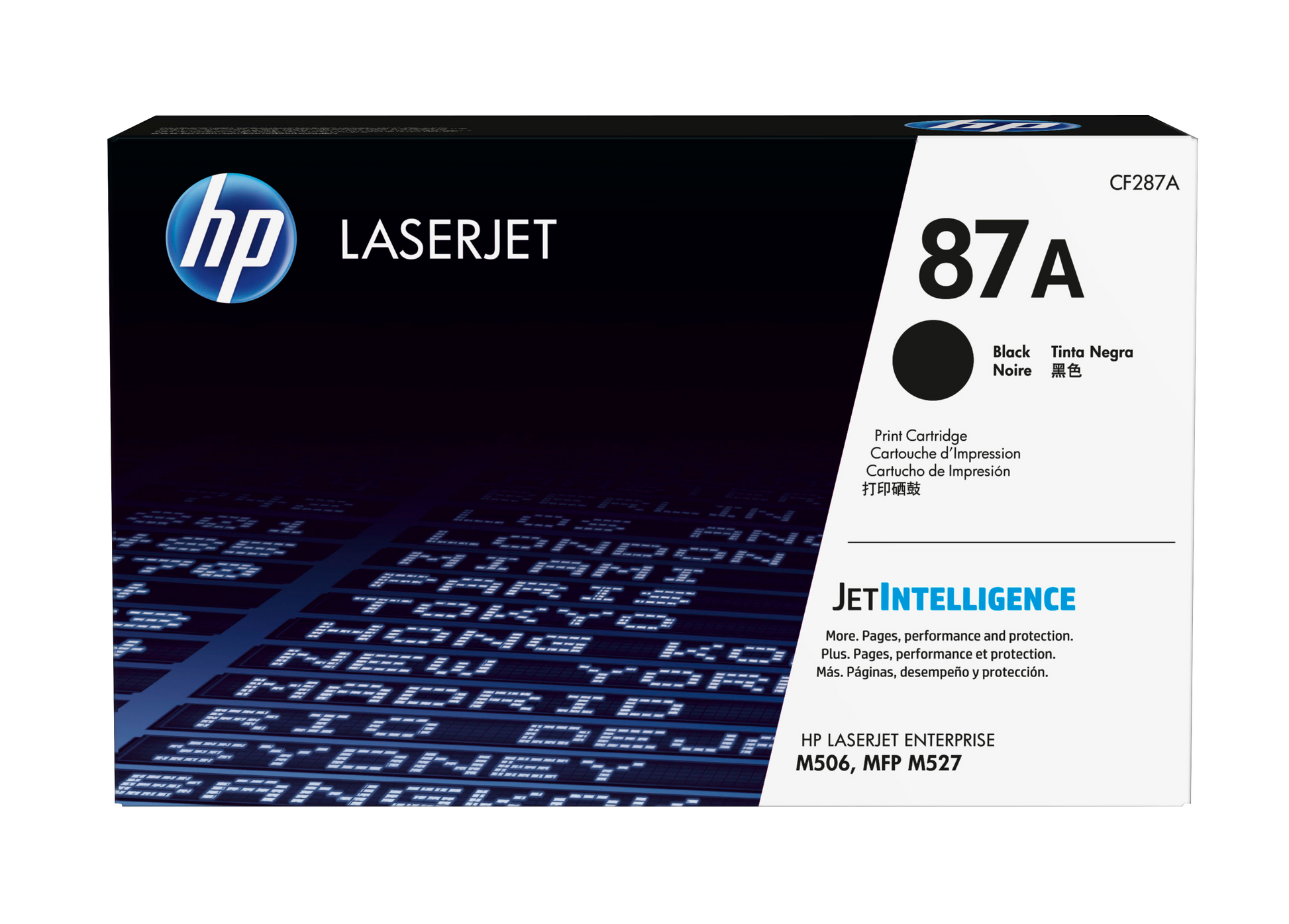 Toner hp 87a negro