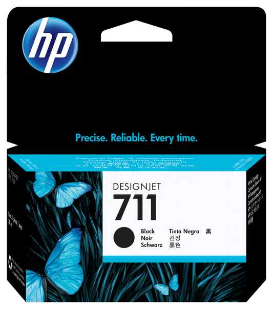 Tinta hp lf 711 negro 38ml