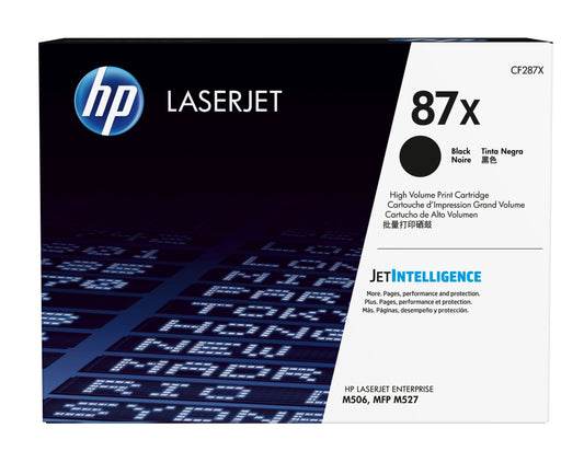 Toner hp 87x negro alto rendimiento