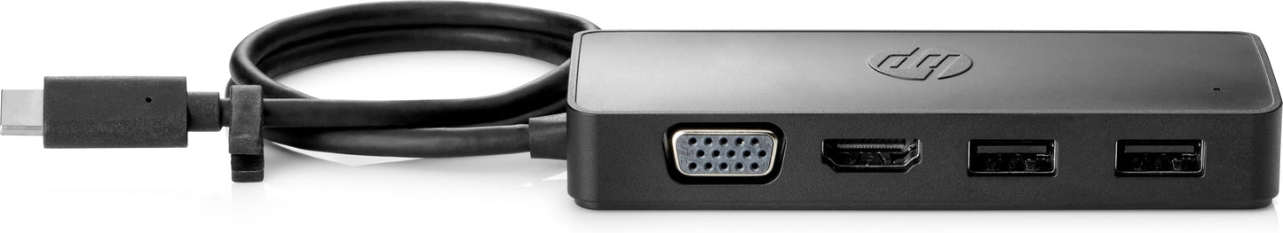 Adaptador HP USB-C Travel Hub G2 Color Negro