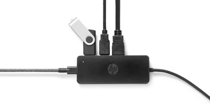 Adaptador HP USB-C Travel Hub G2 Color Negro