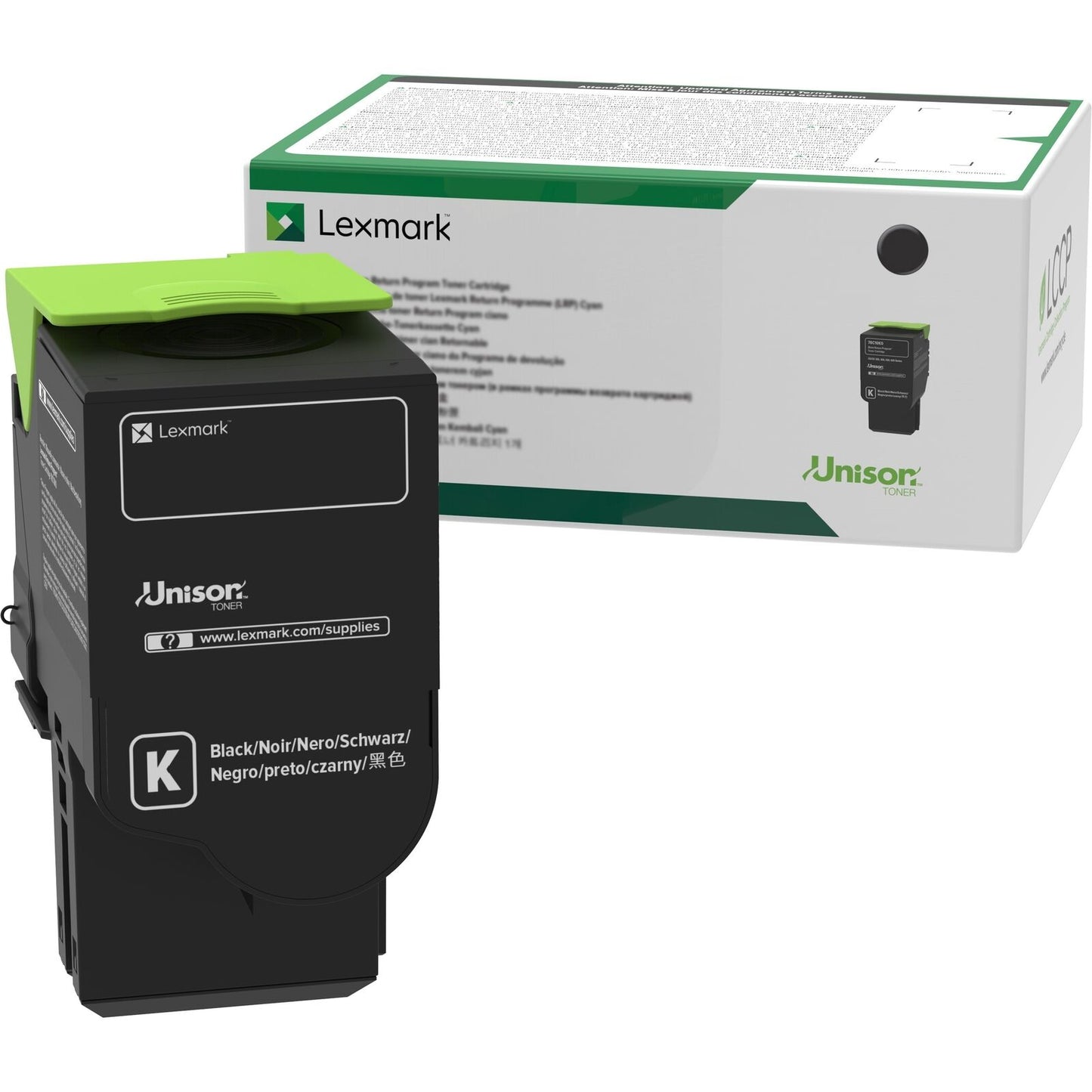 Toner lexmark negro rendimiento extra alto