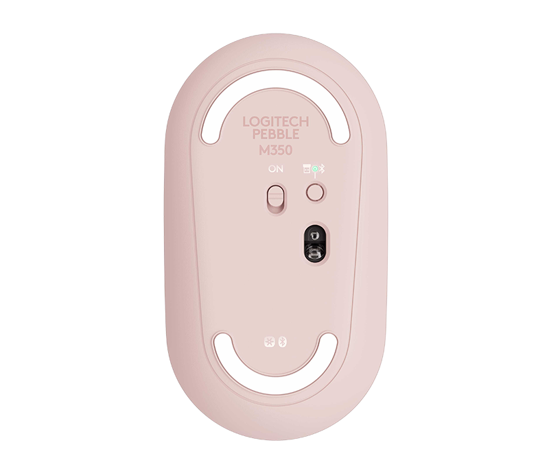 Mouse Logitech M350 Inalámbrico 1000 dpi Color Rosa