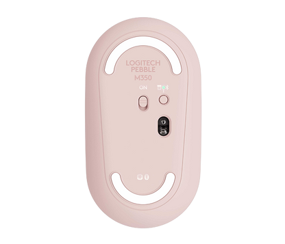 Mouse Logitech M350 Inalámbrico 1000 dpi Color Rosa