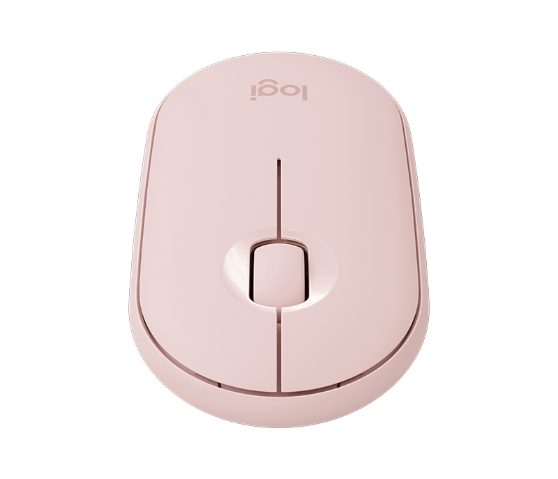 Mouse Logitech M350 Inalámbrico 1000 dpi Color Rosa