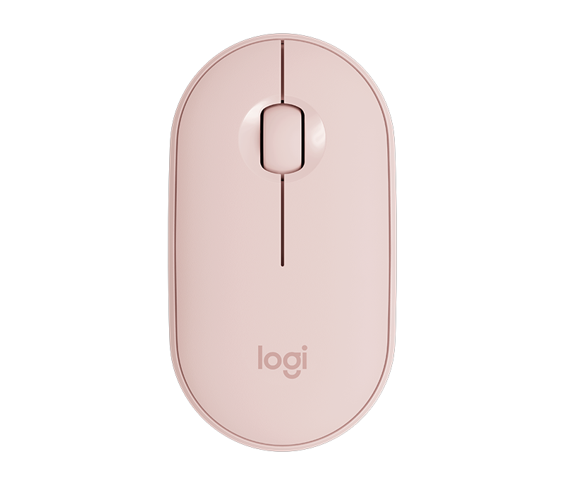 Mouse Logitech M350 Inalámbrico 1000 dpi Color Rosa