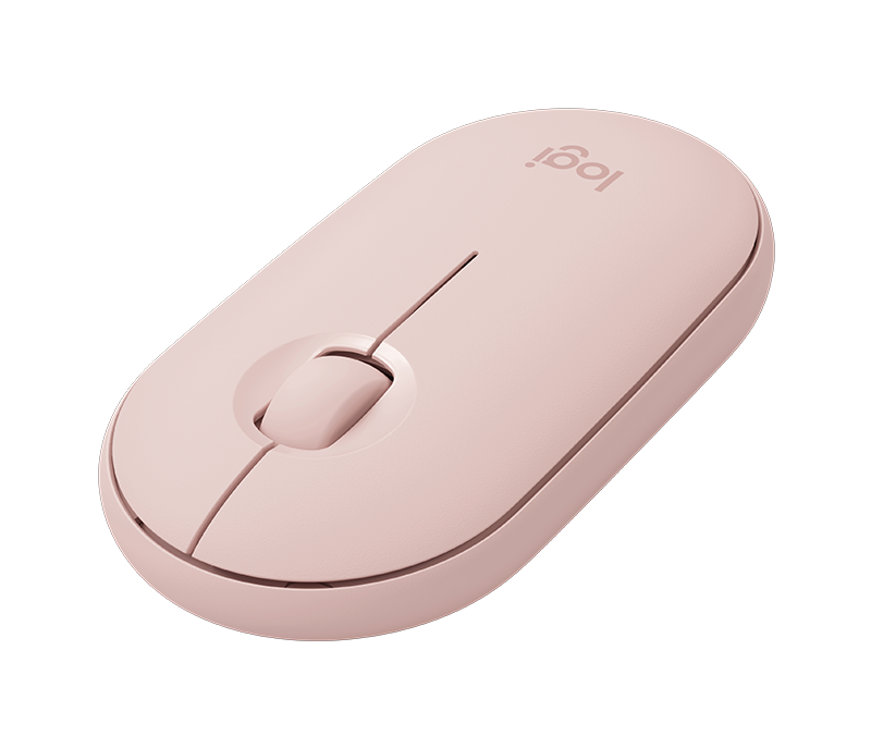 Mouse Logitech M350 Inalámbrico 1000 dpi Color Rosa