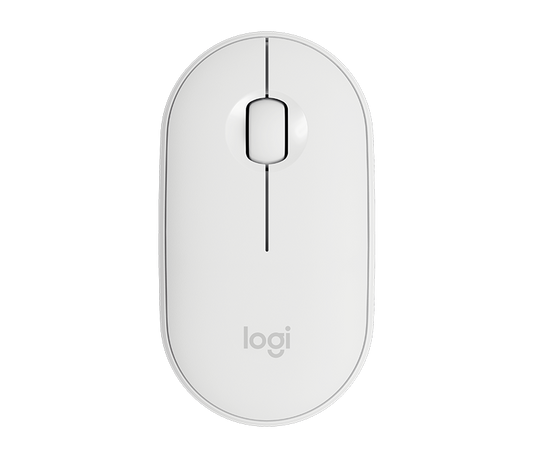 Mouse Logitech M350 Inalámbrico 1000 dpi Color Blanco