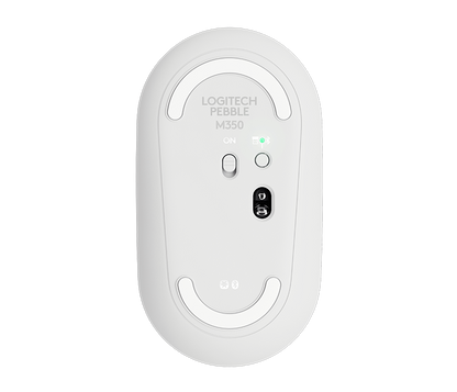 Mouse Logitech M350 Inalámbrico 1000 dpi Color Blanco