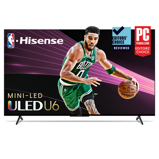 Televisor Hisense Mini LED 65" Smart TV 4K UHD Resolución 3840x2160 Wi-Fi/USB/HDMI