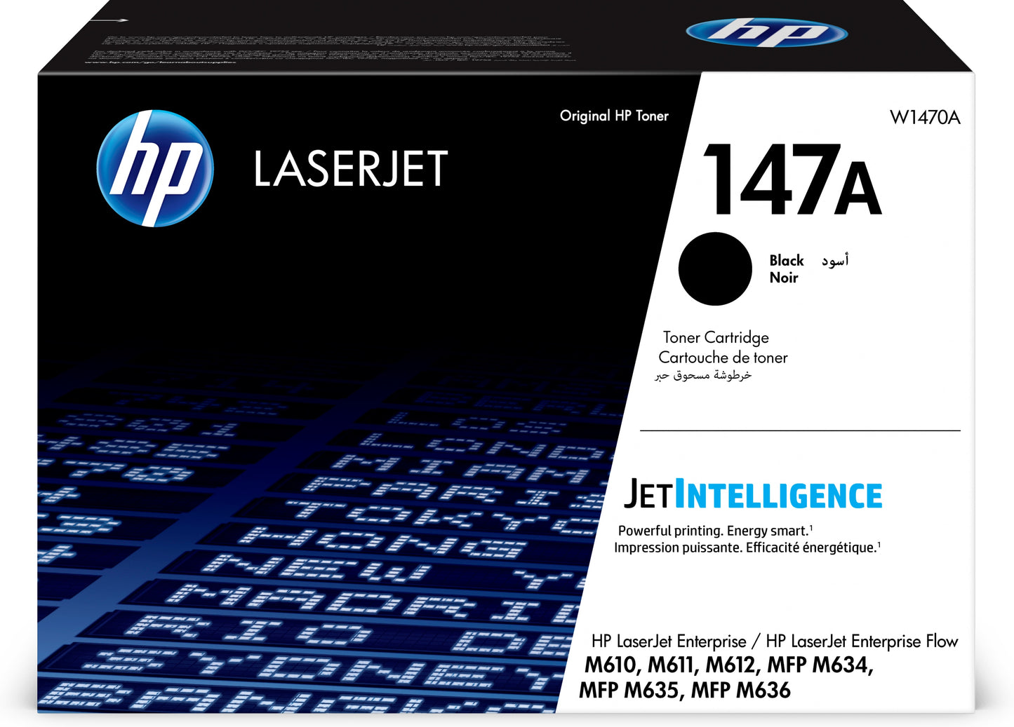 Tóner HP Original LaserJet 147A 10.5K Páginas Color Negro