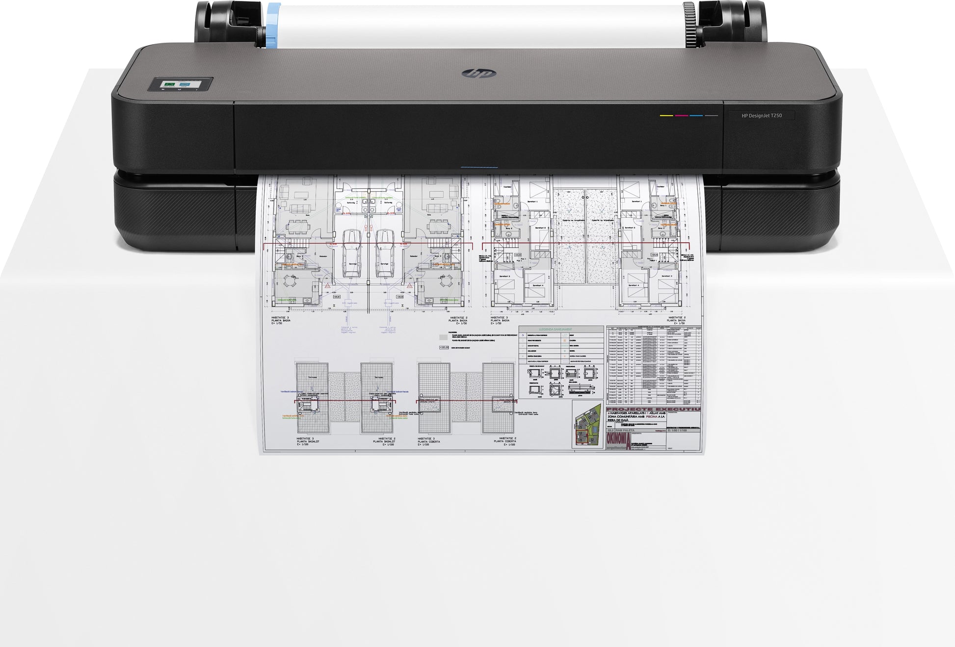 Plotter HP DesignJet T250 24" Inyección Térmica de Tinta Resolución 2400x1200 dpi