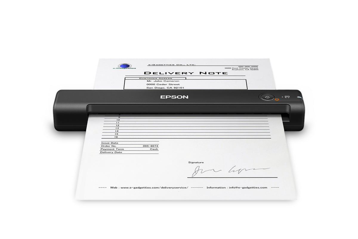 Escáner Epson WorkForce ES-50 Portátil Resolución 600 dpi