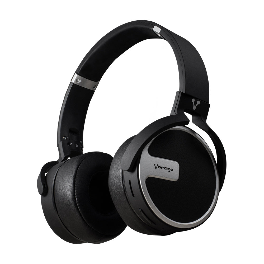 Diadema Vorago HPB-201 Bluetooth MSD Color Negro/Plata