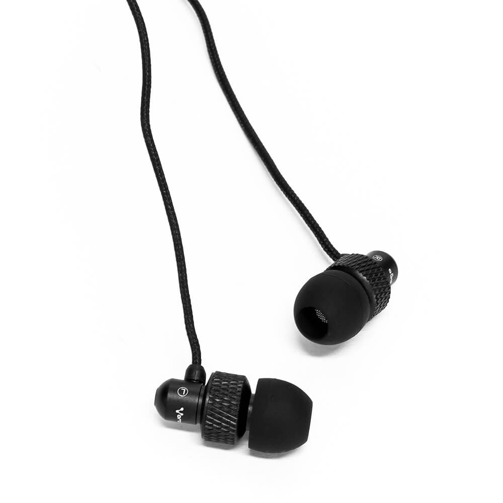 Audífonos Alámbricos Vorago EP-304 Manos Libres Control de Volúmen 3.5mm Color Negro