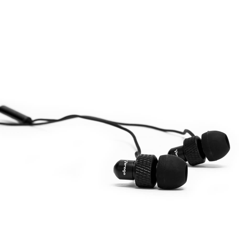 Audífonos Alámbricos Vorago EP-304 Manos Libres Control de Volúmen 3.5mm Color Negro