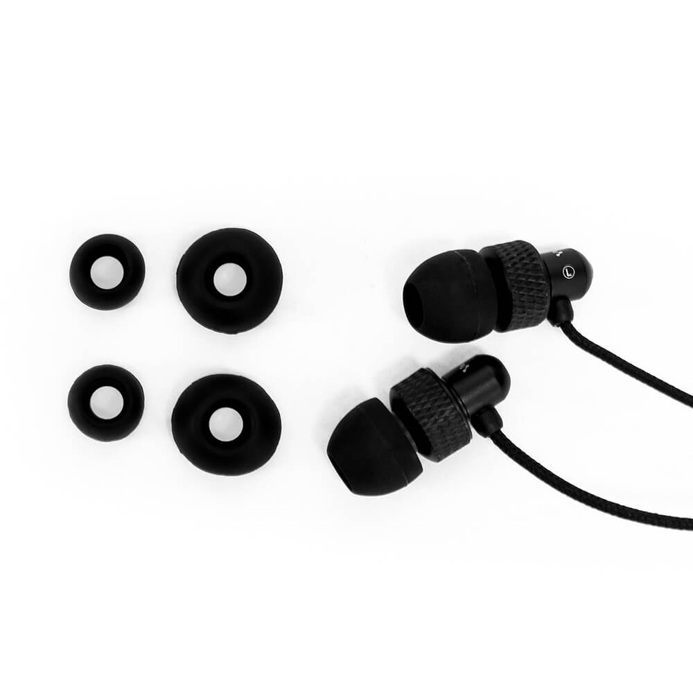 Audífonos Alámbricos Vorago EP-304 Manos Libres Control de Volúmen 3.5mm Color Negro