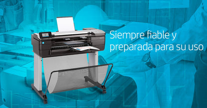 Plotter HP DesignJet T830 36" Multifunción Inyección de Tinta Térmica Resolución 2400x1200 dpi