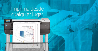 Plotter HP DesignJet T830 36" Multifunción Inyección de Tinta Térmica Resolución 2400x1200 dpi