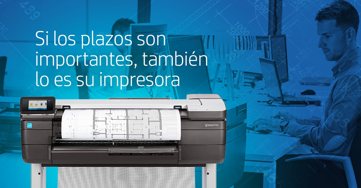 Plotter HP DesignJet T830 36" Multifunción Inyección de Tinta Térmica Resolución 2400x1200 dpi