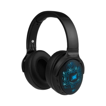 Diadema Vorago Start The Game HPB-401-LED Bluetooth Manos Libres 3.5mm Plegables Color Negro