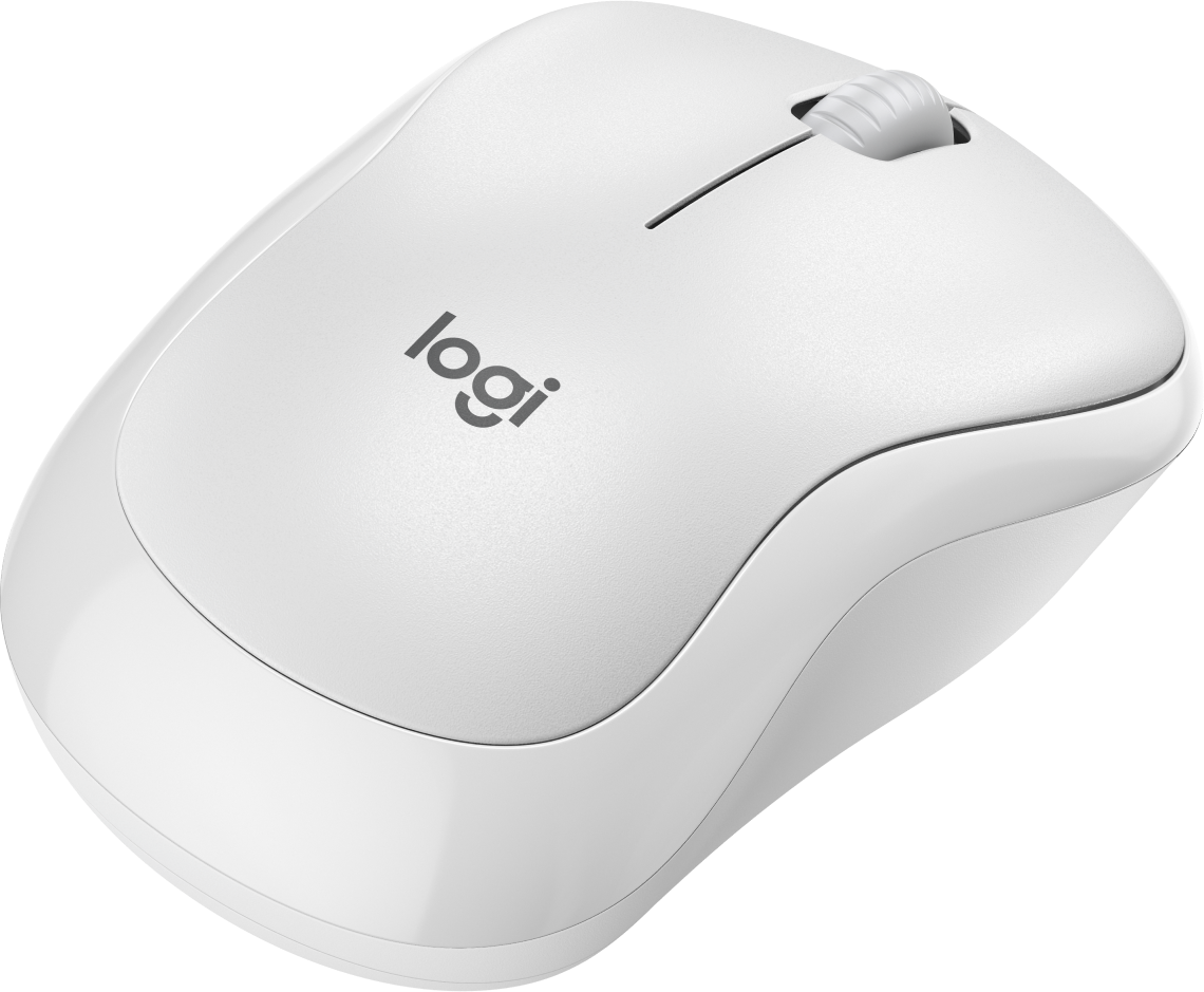 Mouse Optico Inalambrico Logitech M240 SILENT USB Color Blanco