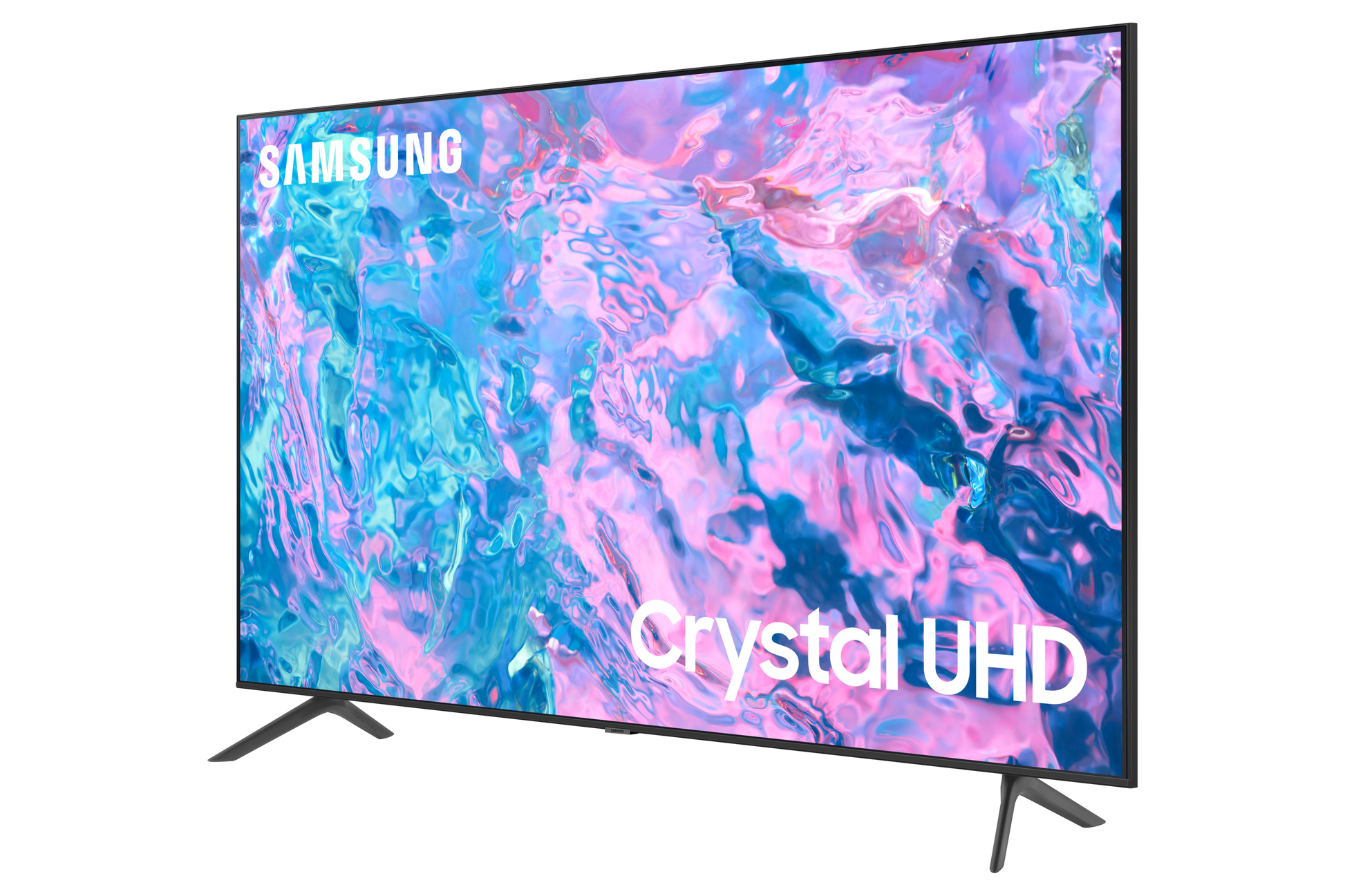 Televisor Samsung CU7000 55" LED UHD 4K Smart TV Resolución 3840x2160 USB/HDMI/Ethernet/RF/Bluetooth