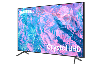 Televisor Samsung CU7000 55" LED UHD 4K Smart TV Resolución 3840x2160 USB/HDMI/Ethernet/RF/Bluetooth