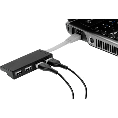 Concentrador USB Targus de 4 Puertos 2.0 Color Negro