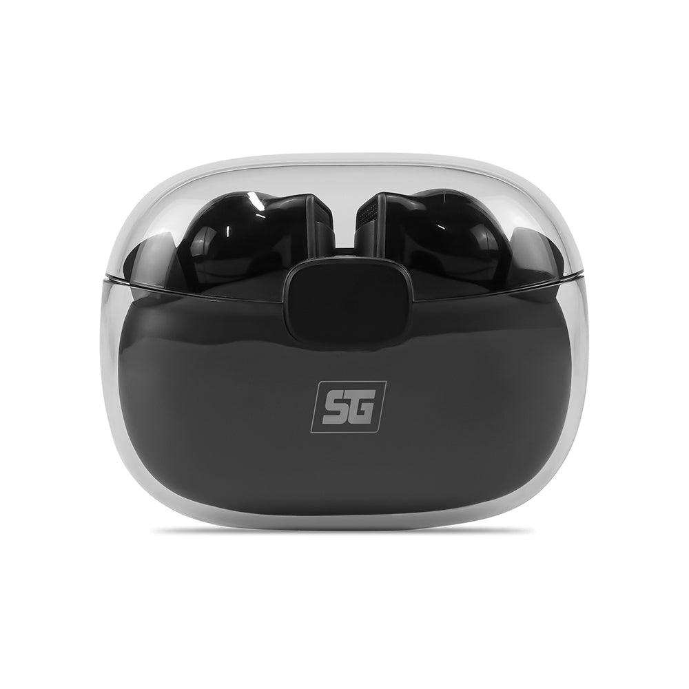 Audífonos Vorago Start The Game ESB-301-PRO Bluetooth TWS Touch Estuche de Carga LED Color Negro