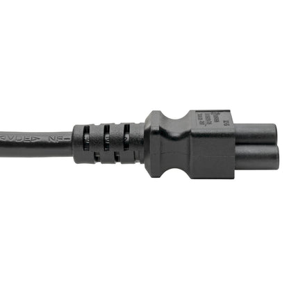 Cable Tripp Lite Adaptador Alimentación para Laptop C14 a C5 - 2.5A 250V 18 AWG 1.83m Color Negro