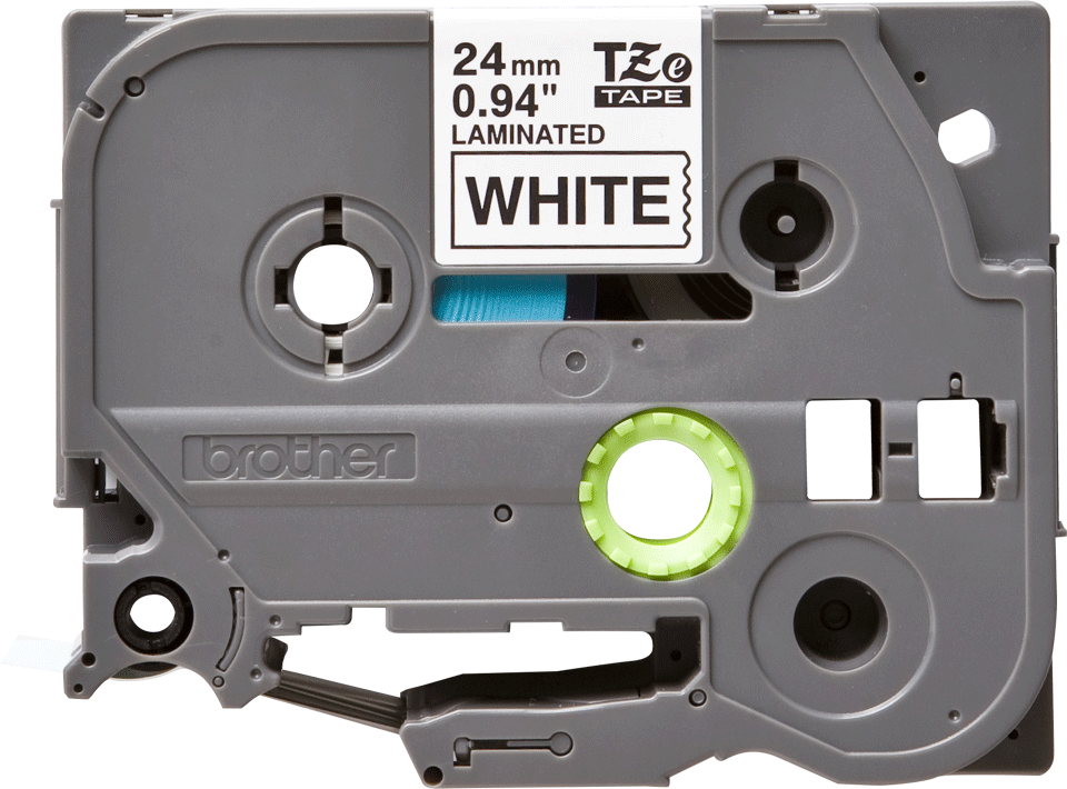 Cinta Brother Tz-251 Negro/Blanco 24mm Pt330/530
