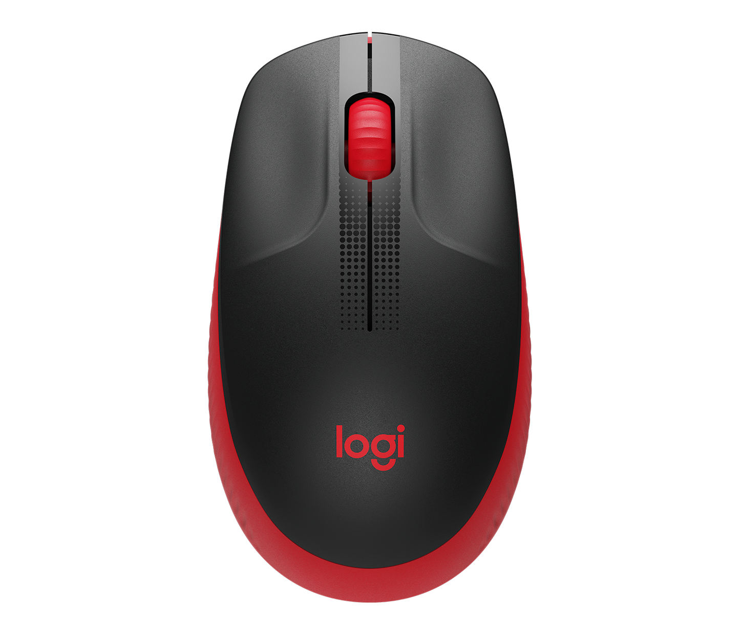 Mouse Logitech M190 Full Size Inalámbrico 1000 dpi USB Color Rojo