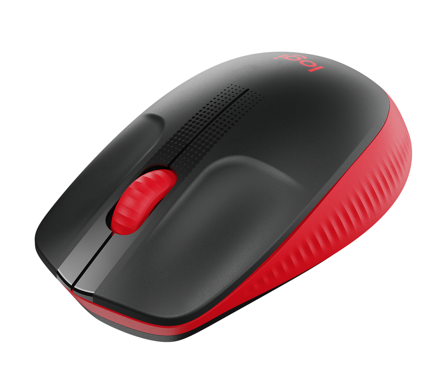 Mouse Logitech M190 Full Size Inalámbrico 1000 dpi USB Color Rojo
