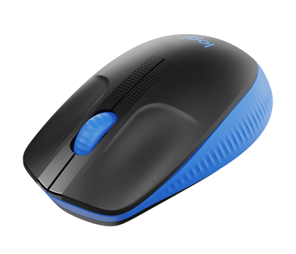 Mouse Logitech M190 Full Size Inalámbrico 1000 dpi USB Color Azul