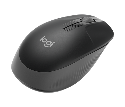Mouse Logitech M190 Full Size Inalámbrico 1000 dpi USB Color Gris