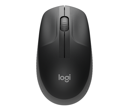 Mouse Logitech M190 Full Size Inalámbrico 1000 dpi USB Color Gris