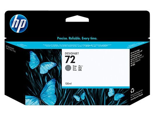 Tinta hp lf 72 gris 130ml ink
