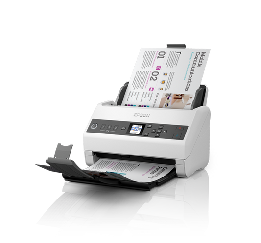 Escáner Epson DS-730N Resolución 600 dpi