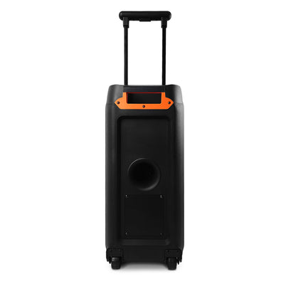 Bafle Vorago KSP-550 8" Doble Bluetooth TWS LED 1 Micrófono Inalámbrico Radio FM Color Negro