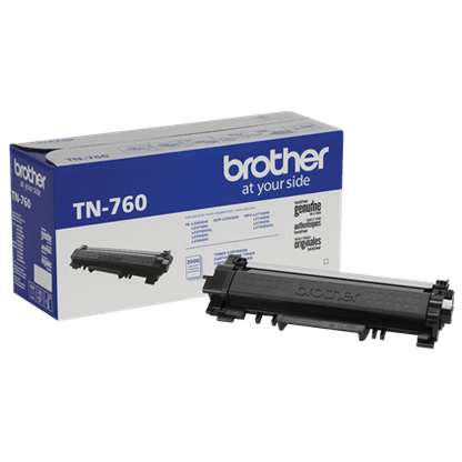 Toner Brother TN760 Alto Rendimiento Color Negro