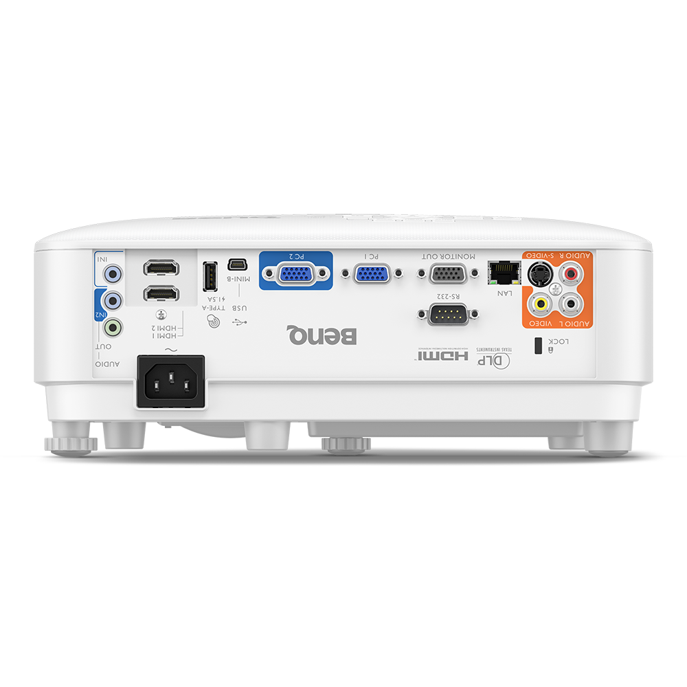 Proyector BenQ MW826STH DLP Tiro Corto 3500 Lúmenes Resolución WXGA 1280x800 Lámpara Contraste 20000:1