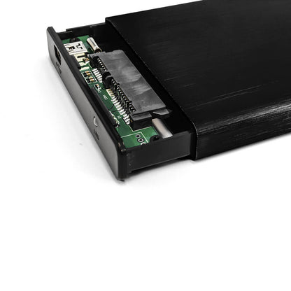 Enclosure Gabinete Vorago HDD-102 para SSD/HDD 2.5" SATA USB 2.0 Color Negro