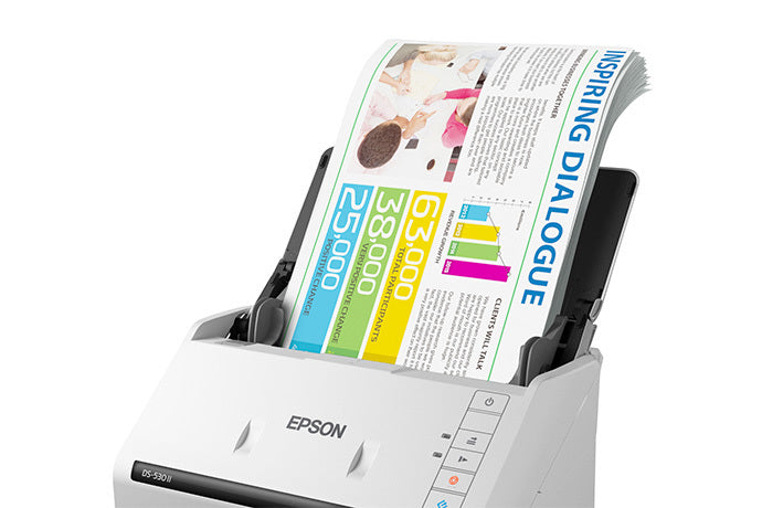 Escáner Epson DS-530 II Color Dúplex Resolución 600 dpi