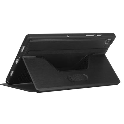 Funda Targus Click-In Antimicrobial para Samsung Galaxy Tab A7 10.4" Color Negro Carbón