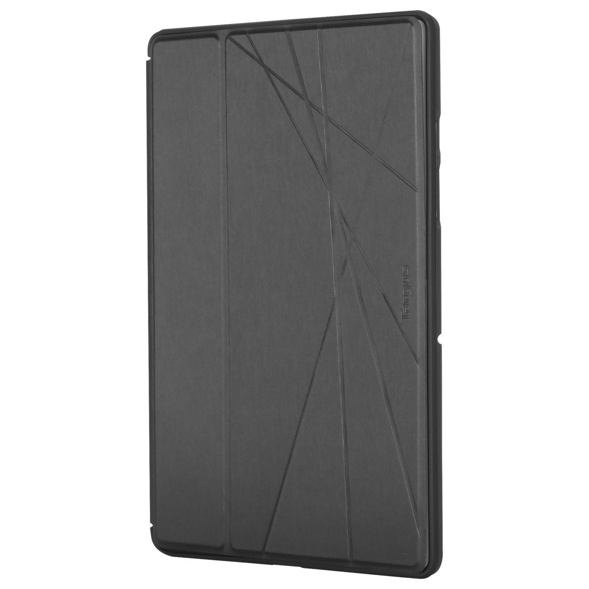 Funda Targus Click-In Antimicrobial para Samsung Galaxy Tab A7 10.4" Color Negro Carbón