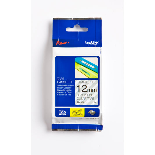 Cinta Brother Tz-131 Negro 12mm Pt300/310b/330/530