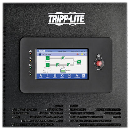UPS Tripp Lite Trifásico 208/220/120/127V 10kVA/kW Doble Conversión Unidad PF 2 Cadenas de Batería Interna