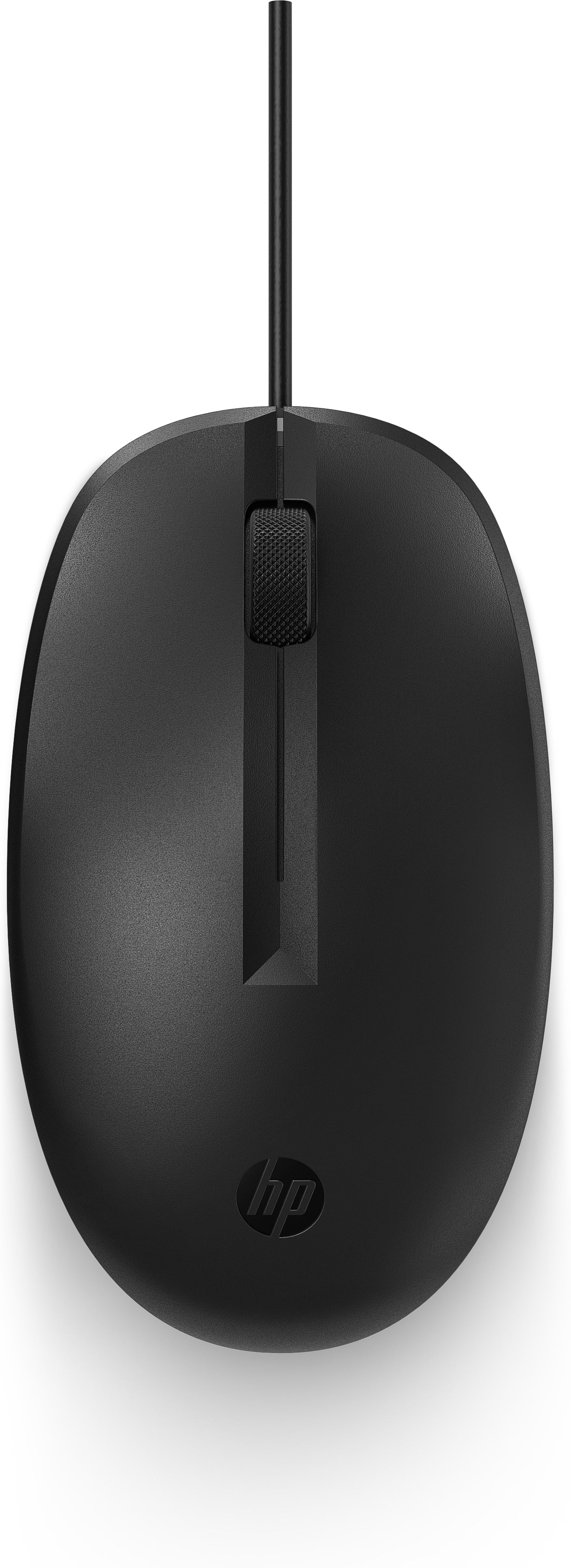 Mouse HP 125 Wired USB Color Negro